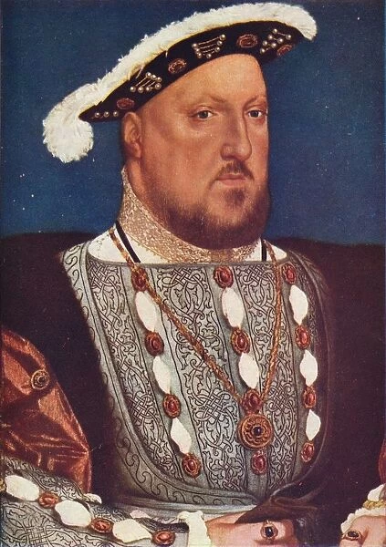 King Henry VIII, c1537. Artist: Hans Holbein the Younger