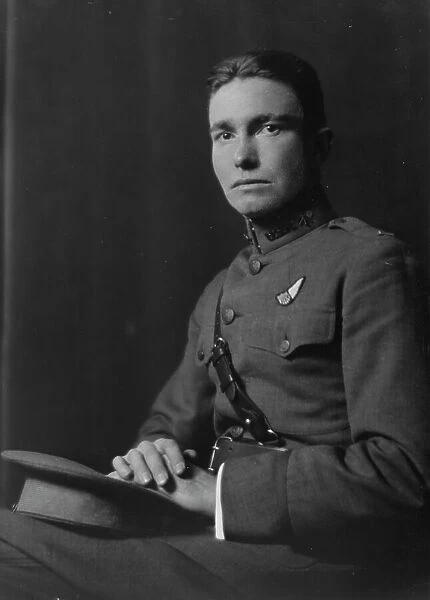 King, J.A. Lieutenant, portrait photograph, 1917 Oct. 2. Creator: Arnold Genthe