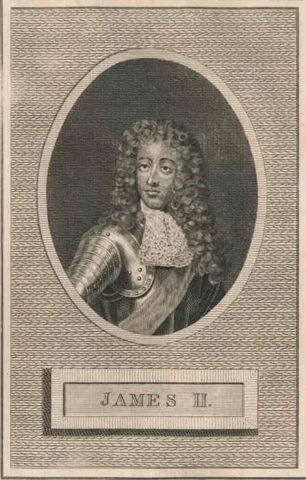 Framed Print : King James II, 1793 Framed Print : King James II, 1793