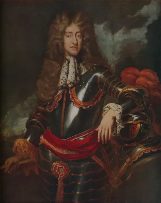 Framed Print : King James II, c1690 Framed Print : King James II, c1690