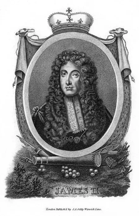 Framed Print : King James II of England Framed Print : King James II of England
