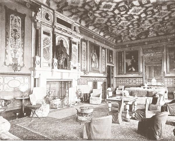 King Jamess Room, Hatfield House, Hatfield, Hertfordshire, 1894. Creator: Unknown