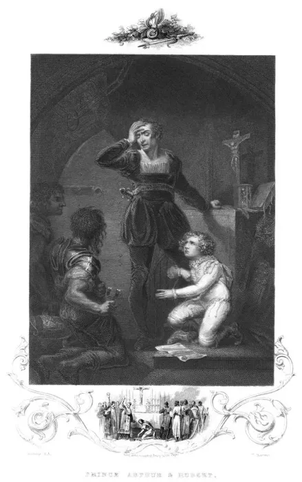 Framed Print : King John swearing fealty to the Pope before Princes Arthur and Hubert, 19th century. Artist: T Sherratt Framed Print : King John swearing fealty to the Pope before Princes Arthur and Hubert, 19th century. Artist: T Sherratt