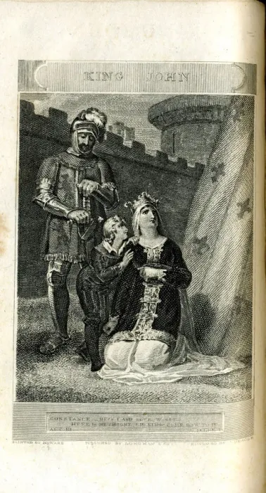 Framed Print : King John by William Shakespeare. Performed at Covent Garden on Saturday 20th April 1811. Artist: Neagle (1765-1822) Framed Print : King John by William Shakespeare. Performed at Covent Garden on Saturday 20th April 1811. Artist: Neagle (1765-1822)
