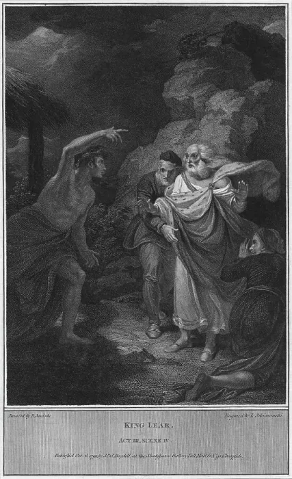 Framed Print : King Lear. Act III. Scene IV, 1792. Artist: Luigi Schiavonetti Framed Print : King Lear. Act III. Scene IV, 1792. Artist: Luigi Schiavonetti