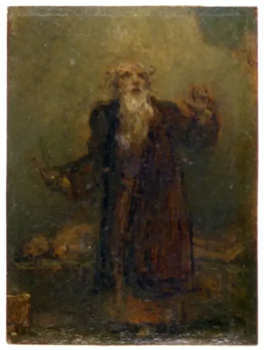 Framed Print : King Lear (?), c1772-1845. Artist: Robert Smirke Framed Print : King Lear (?), c1772-1845. Artist: Robert Smirke