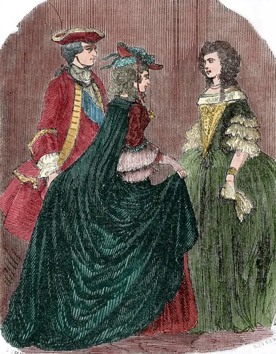 Framed Print : King Louis XV of France (1710-1774) and his mistress Marie-Anne of Mailly-Nesle(1717-1744)... 1851. Creator: Unknown Framed Print : King Louis XV of France (1710-1774) and his mistress Marie-Anne of Mailly-Nesle(1717-1744)... 1851. Creator: Unknown