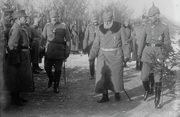 King Ludwig of Bavaria & Excellenz von Strantz, 6 Jan 1915. Creator: Bain News Service. King Ludwig of Bavaria & Excellenz von Strantz, 6 Jan 1915. Creator: Bain News Service