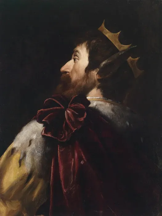 Framed Print : King Midas. Creator: Vaccaro, Andrea (1604-1670) Framed Print : King Midas. Creator: Vaccaro, Andrea (1604-1670)