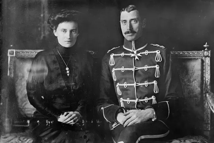 Framed Print : King & Queen - Denmark, 1913. Creator: Bain News Service Framed Print : King & Queen - Denmark, 1913. Creator: Bain News Service