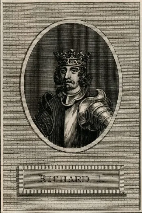Framed Print : King Richard I, 1793 Framed Print : King Richard I, 1793