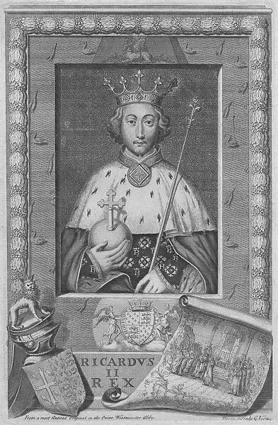King Richard II, 1735. Artist: George Vertue