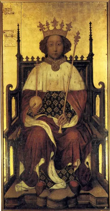 Framed Print : King Richard II of England, c1390 Framed Print : King Richard II of England, c1390