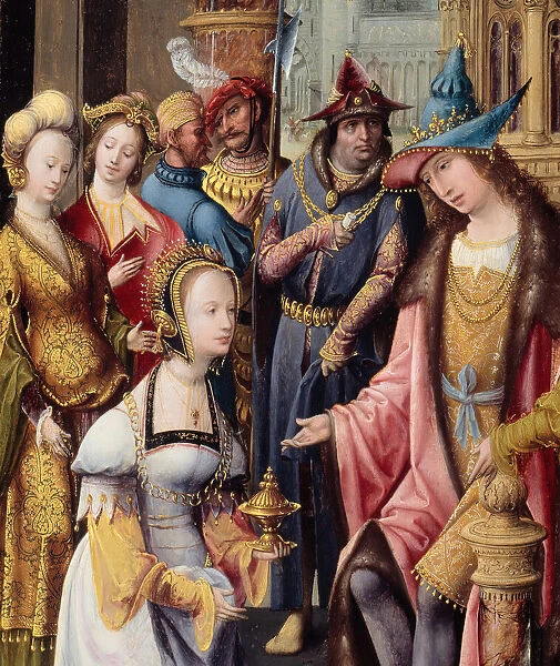 King Solomon Receiving the Queen of Sheba, 1515  /  20. Creator