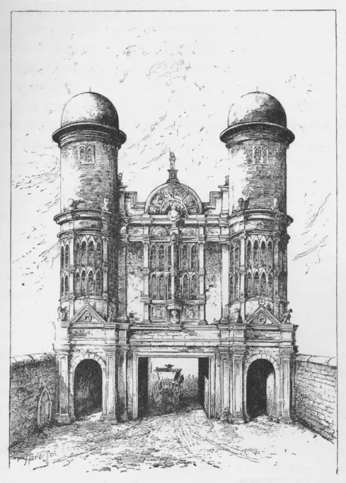 Framed Print : The King Street Gate, Westminster, Demolished 1723, c1897. Artist: William Patten Framed Print : The King Street Gate, Westminster, Demolished 1723, c1897. Artist: William Patten