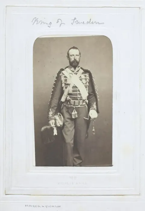 Framed Print : King of Sweden, 1860-69. Creator: Mayer & Pierson Framed Print : King of Sweden, 1860-69. Creator: Mayer & Pierson