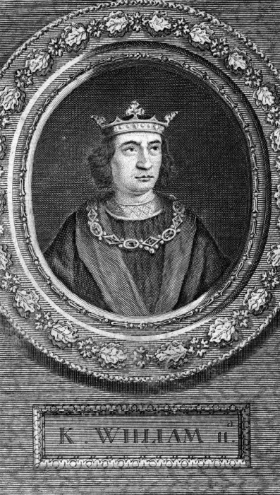 Framed Print : King William II. Artist: George Vertue Framed Print : King William II. Artist: George Vertue