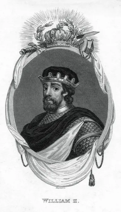 Framed Print : King William II. Artist: J Chapman Framed Print : King William II. Artist: J Chapman