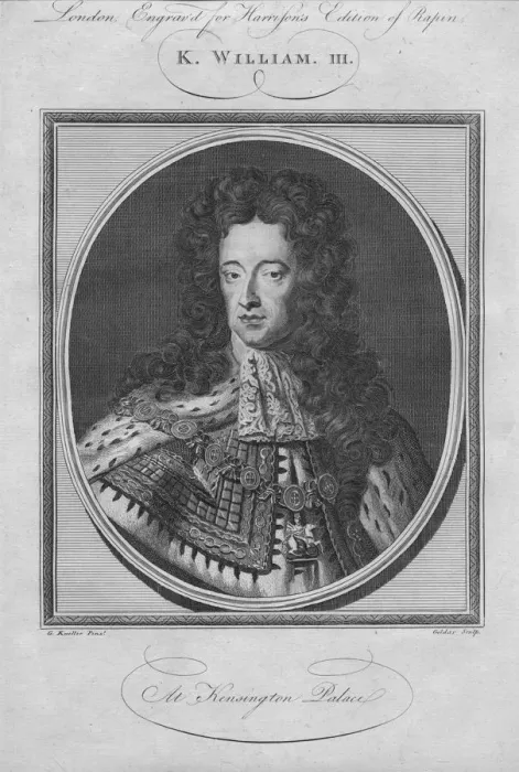 Framed Print : King William III, 1784 Framed Print : King William III, 1784