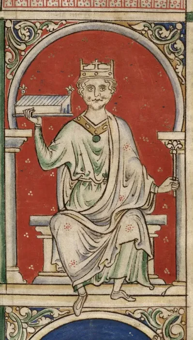 Framed Print : King William Rufus (From the Historia Anglorum, Chronica majora). Artist: Paris, Matthew (c. 1200-1259) Framed Print : King William Rufus (From the Historia Anglorum, Chronica majora). Artist: Paris, Matthew (c. 1200-1259)
