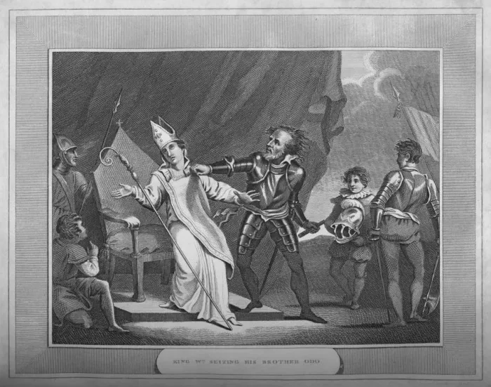 Framed Print : King William Seizing His Brother Odo, 1838 Framed Print : King William Seizing His Brother Odo, 1838