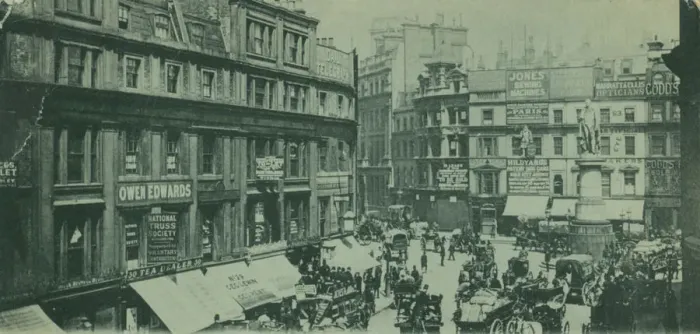 Framed Print : King William Street, London Framed Print : King William Street, London