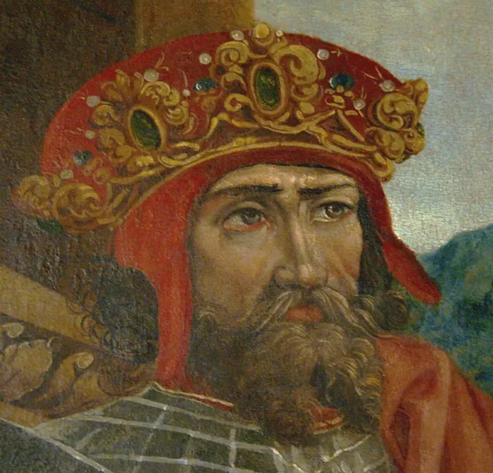 Framed Print : King Wladyslaw II. Jagiello (Detail), ca 1530. Artist: Anonymous Framed Print : King Wladyslaw II. Jagiello (Detail), ca 1530. Artist: Anonymous