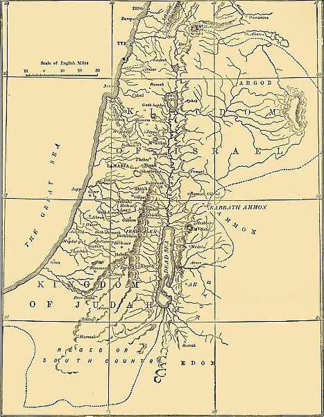 The Kingdoms of Judah and Israel, 1890. Creator: Unknown