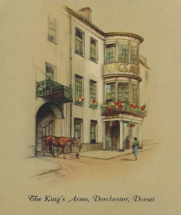 Framed Print : The Kings Arms, Dorchester, Dorset, 1939