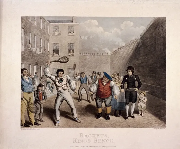 Framed Print : Kings Bench Prison, Southwark, London, c1825. Artist: Theodore Lane Framed Print : Kings Bench Prison, Southwark, London, c1825. Artist: Theodore Lane