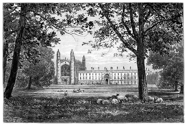Kings College, Cambridge, 1900