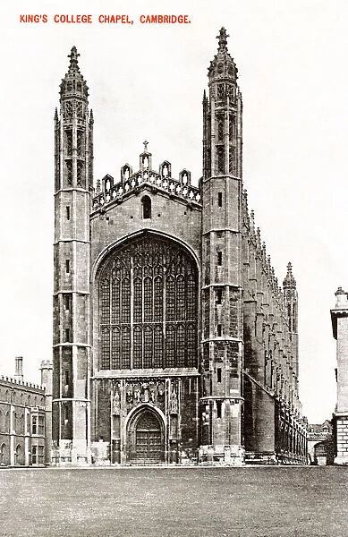 Kings College Chapel, Cambridge, 1908