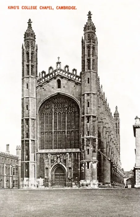 Framed Print : Kings College Chapel, Cambridge, 1908 Framed Print : Kings College Chapel, Cambridge, 1908
