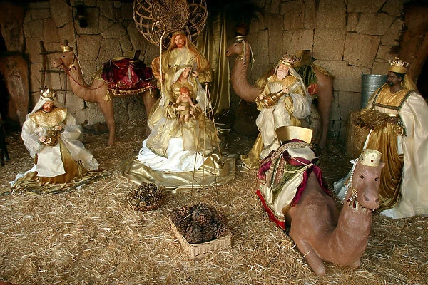 Three Kings, Nativity scene, Los Cristianos, Tenerife, Canary Islands, 2007