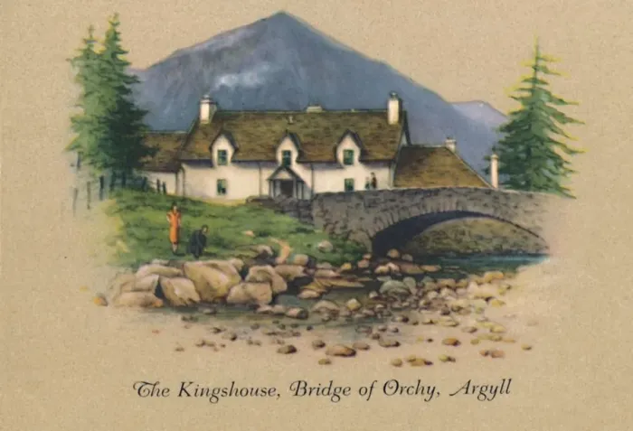 Framed Print : The Kingshouse, Bridge of Orchy, Argyll, 1939 Framed Print : The Kingshouse, Bridge of Orchy, Argyll, 1939