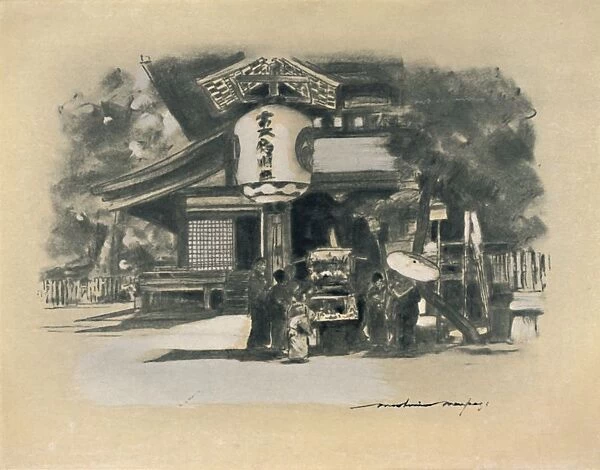 At Kioto, 1903. Artist: Mortimer L Menpes