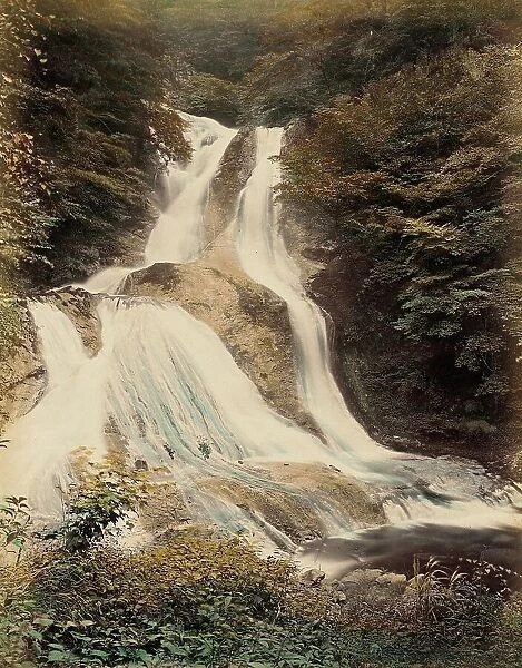 Kirifuri Waterfall, 1865. Creator: Unknown