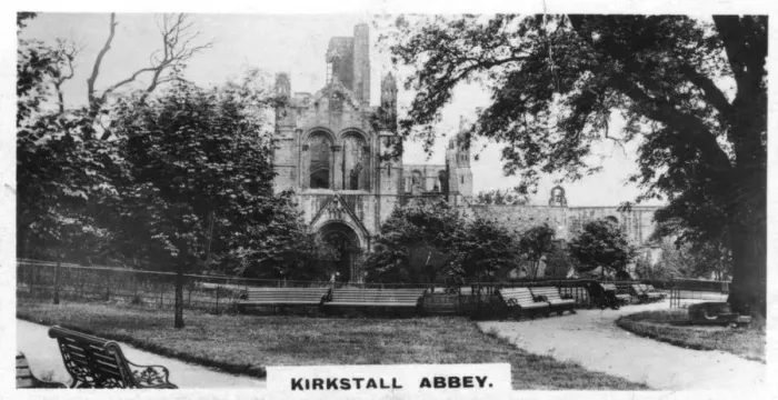Framed Print : Kirkstall Abbey, Leeds, Yorkshire, c1920s Framed Print : Kirkstall Abbey, Leeds, Yorkshire, c1920s
