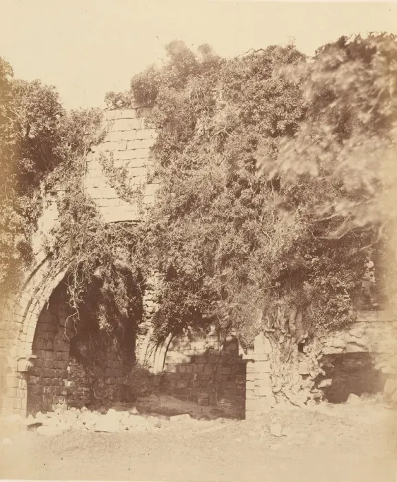 Framed Print : Kirkstall Abbey. Ruins on the South Side, 1850s. Creator: Joseph Cundall Framed Print : Kirkstall Abbey. Ruins on the South Side, 1850s. Creator: Joseph Cundall