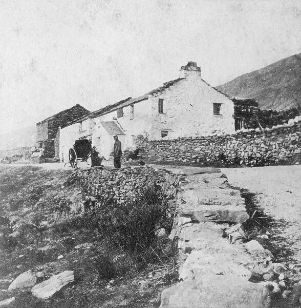 Kirkstone Pass Inn, the Lake District, Westmorland, late 19th or early 20th century. Artist: G Waters