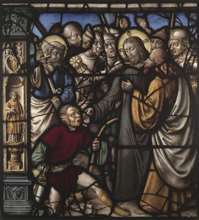 Framed Print : The Kiss of Judas, 1522-1526. Creator: Everhard Rensig (German); Gerhard Remisch (German), or Framed Print : The Kiss of Judas, 1522-1526. Creator: Everhard Rensig (German); Gerhard Remisch (German), or