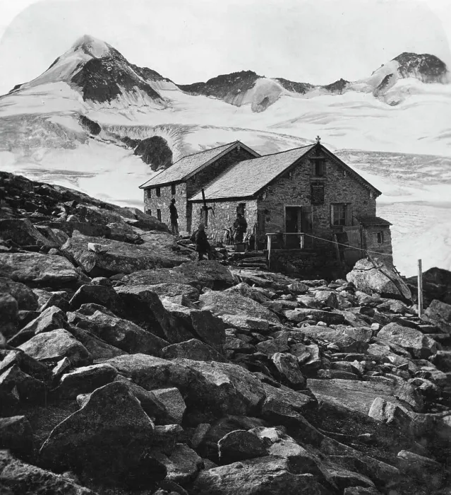 Framed Print : Kissinger Hut, Hohe Tauern, Austria, c1900s. Artist: Wurthle & Sons Framed Print : Kissinger Hut, Hohe Tauern, Austria, c1900s. Artist: Wurthle & Sons