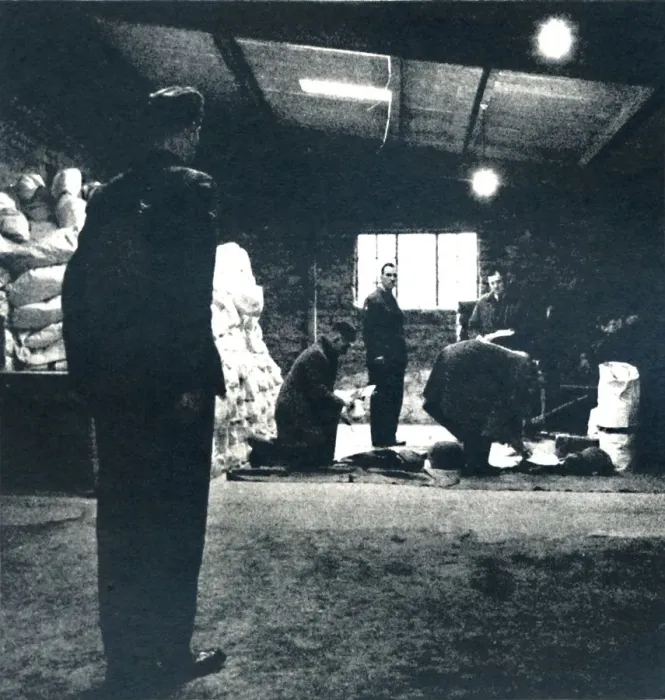 Framed Print : Kit distribution, 1941. Artist: Cecil Beaton Framed Print : Kit distribution, 1941. Artist: Cecil Beaton