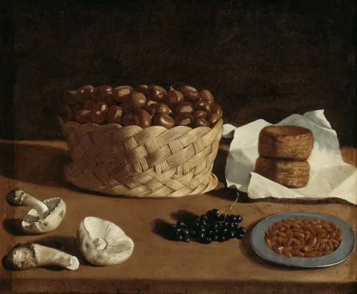 Framed Print : Kitchen Still Life, c. 1640. Creator: Paolo Antonio Barbieri Framed Print : Kitchen Still Life, c. 1640. Creator: Paolo Antonio Barbieri