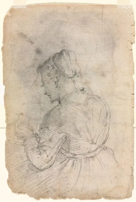 Framed Print : A Kitchen Maid, second half 1500s. Creator: Alessandro Casolani (Italian, 1552 / 53-1607) Framed Print : A Kitchen Maid, second half 1500s. Creator: Alessandro Casolani (Italian, 1552 / 53-1607)