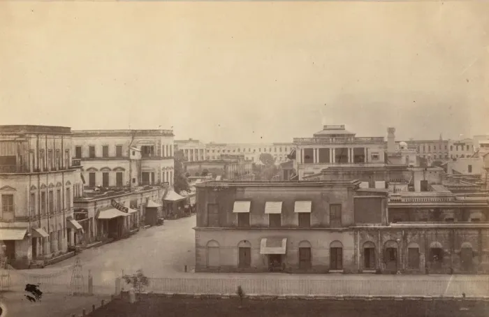 Framed Print : [Kitchen and Stables of Government House, Calcutta], 1858-61