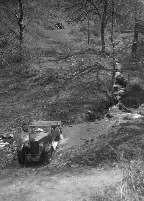 Framed Print : Kitty Brunell road testing a Riley 9 WD tourer, c1930. Artist: Bill Brunell Framed Print : Kitty Brunell road testing a Riley 9 WD tourer, c1930. Artist: Bill Brunell