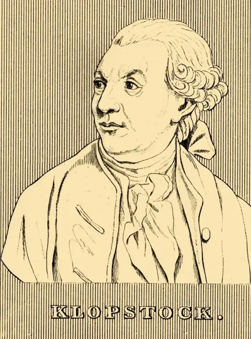 Framed Print : Klopstock, (1724-1803), 1830. Creator: Unknown Framed Print : Klopstock, (1724-1803), 1830. Creator: Unknown