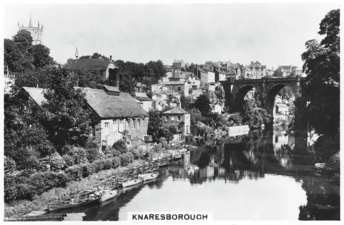 Framed Print : Knaresborough, North Yorkshire, 1937 Framed Print : Knaresborough, North Yorkshire, 1937