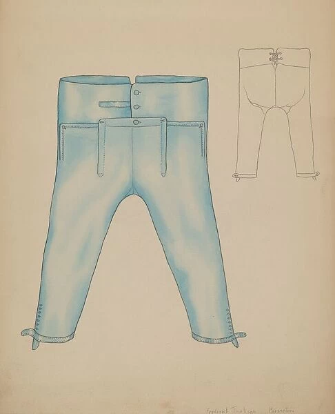 Knee Pants, c. 1936. Creator: Frederick Jackson